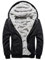 LBL Hoodie Herren Kapuzenjacke Langarm Sweatjacke Fleecejacke Winterjacke Dicker Warm Kapuzenpullover Herren Hoodies Mit Reißverschluss