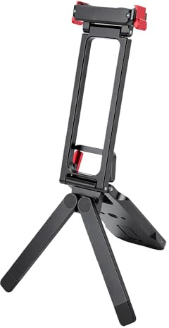 Yctze Kamera Bord Stativ Ställning Bordsstativ Kamera Skrivbordsstativ Stativ Magnetisk Hopfällbar Aluminiumlegering med Spännhake för 5 Pro 4 3