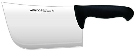 Arcos Serie 2900 – Chopper slaktkniv – blad nitrum rostfritt stål 220 mm – handhandtag polypropen färg svart