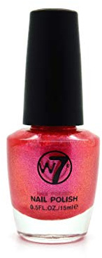 W7 Cosmetics Nail Polish Number 104, Strawberry Daiquiri 15 ml