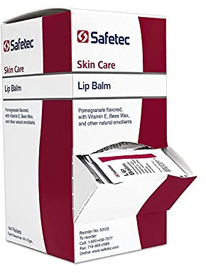 Safetec Lip Balm Pomegranate Flavored, One color, 144 Count