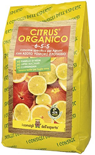 I consigli dell'esperto concime Citrus organizo 6-5-5 kg. 1,5