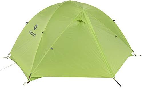 Marmot Crane Creek UL 2P, Ultraleichtes Trekkingzelt, Wasserdichtes Backpackingzelt Zum Camping Und Wandern, Macaw Green/Crocodile, ONE