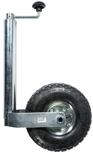 Ruota jockey gonfiabile Ø260mm supporto Ø48mm WERKA PRO