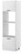 Vicco Mikrowellenschrank R-Line, Küchenregal für die Mikrowelle, Weiß Landhaus/Weiß, 60 cm