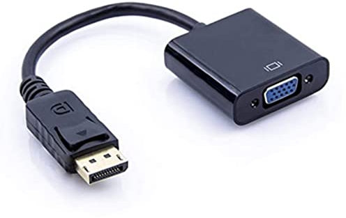 La Brodée HD to VGA, 1080P Compatible HD to VGA Adapter for Computer, Laptop, PC, Monitor, HDTV, Digital to Analog Converter Cable for Xbox 360, PS3, TV Box to Projector Displayer