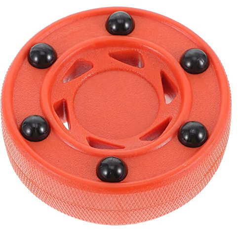 Sewroro Roller Hockey Puck Street Hockey Puck, Outdoor Puck für Roller- und Inlinehockey mit geringer Reibung Professionelle Räder für EIS Inline Street