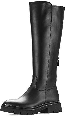 Gabor Damen Klassische Stiefel, Frauen Boots,Wechselfußbett,Best Fitting,uebergangsschuhe,lederstiefel,reißverschluss,schwarz,37 EU / 4 UK