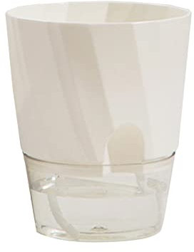 Selbstbewässernder Pflanzer Usambaraveilchen Töpfe Durchsichtiger Kunststoff Automatischer Bewässerungspflanzer Blumentopf Quadratischer Blumentopf Für Alle Zimmerpflanzen Sukkulenten Hängetöpfe