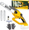 8 Zoll Mini Akku Kettensäge für Dewalt 20V, Bürstenloser Motor Mini Kettensäge Elektro mit Sicherheitsverriegelung, Handkettensäge Akku für Gartenscheren Astschere Holzschneidenz（ohne Akku）