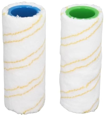 Rollenbürsten-Set, Kompatibel Mit Karcher, FC7 FC5 FC3D FC3 Akku-Hartbodenreiniger, Rollenbürsten-Set(Yellow-2pcs)