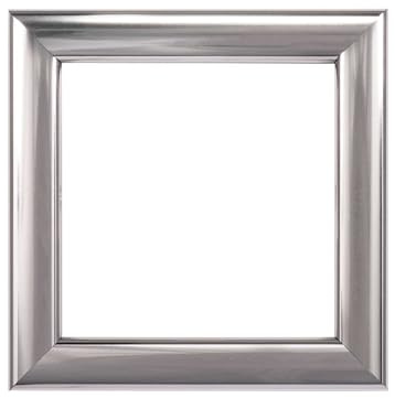 ElekTek Satin Chrome Effect Light Switch Surround Frame Cover Finger Plate Contemporary Silver