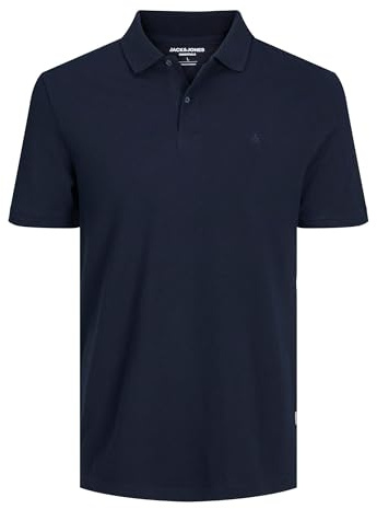 JACK & JONES Male Poloshirt Einfarbig Poloshirt