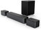 ULTIMEA 5.1 3D Surround Sound System, 320W Soundbar für TV Geräte mit Subwoofer und 2 Rear-Lautsprechern, Surround und Bass Einstellbare Heimkino TV Lautsprecher, BassMax und SurroundX Technologie