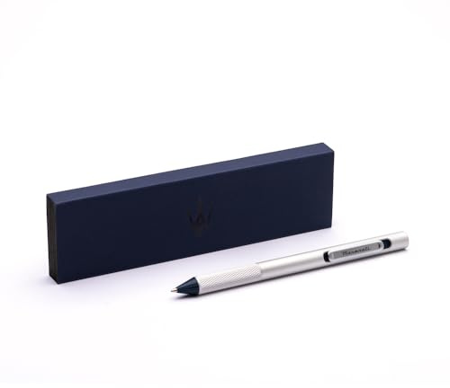Pininfarina Slider Maserati Edition | Penna a sfera in alluminio di lusso | Strumento di scrittura progettato con precisione | Regalo perfetto per appassionati e dirigenti automobilistici