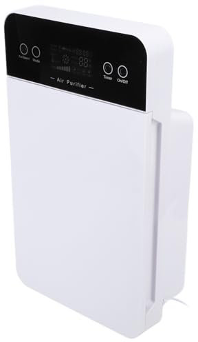 Purificateur D'air Très Efficace, écran LCD, 120mah, Télécommande, Ioniseur D'air, pour la Maison, la Chambre et le Bureau (Prise UE 220V)