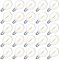 25 Pezzi Lampadina LED G40 E12 1W Esterno Ricambi, Bianco Caldo 2700K, 100LM, G40 LED Filamento Lampadina, Impermeabili IP54, Non Dimmerabile, per stringhe luminose Illuminazione interna ed esterna