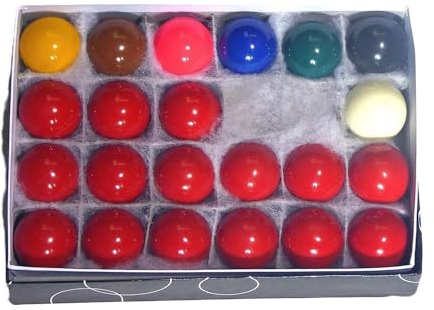 HOME USE 22 BALL SNOOKER SET. 1 1/4 (31.75mm) **