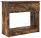 vidaXL Console Table - Smoked Oak Engineered Wood - Two Drawer Storage - 85.5x38.5x74.5cm - Living Room/Hallway