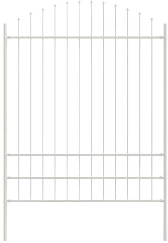 vidaXL Valla de Jardín 170 x 225 cm Acero con revestimiento en polvo, Separador de patio moderno, rectangular, impermeable para jardín y terraza, ideal como cerca de césped