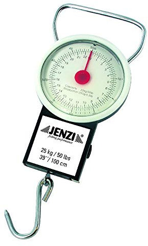 JENZI Federzugwaage Deluxe bis 22kg, mit Maßband E