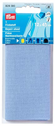 Prym 929393 Tygtyg CO (strykning) 12 x 45 cm blå