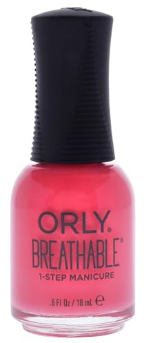 ORLYBeauty Breathable 18 ml | Nail Superfood | Farbton Koralle | Nagellack | Nagelpflege | Starke & Schöne Nägel | Lange Haltbarkeit | Maniküre