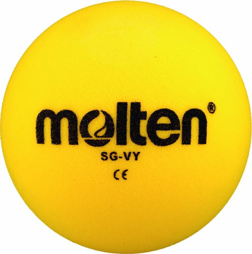 Molten Softball - Balón de Voleibol y sófbol, tamaño Ø 210 mm, Color Dorado