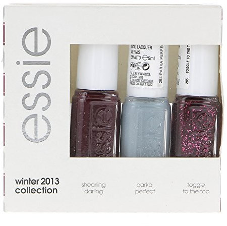essie Original Nail Polish, Winter Collections, Pack of 3 3 x 5 ml