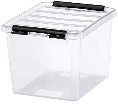 Orthex 3522070 Clipbox Smart Store Classic, 3 L Volumen, 21 x 17 x 15 cm, transparent