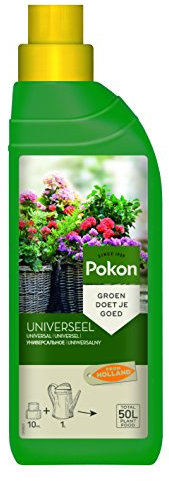 Pokon Universal Flüssigdünger 500ml, Flüssiger Dünger für alle Grün- und Blühpflanzen und Zimmerpflanzen mit extra Eisen