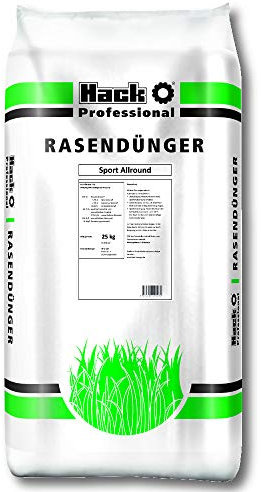 HACK Rasenlangzeitdünger Sport Allround 25 kg Rasendünger Profidünger Sportplatz