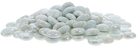 UKCOCO 1paquete Piedras De Acuario Brillantes De Vidrio para Decoración De Peceras Grava Luminosa para Paisajismo Acuático Resistente y Duradera