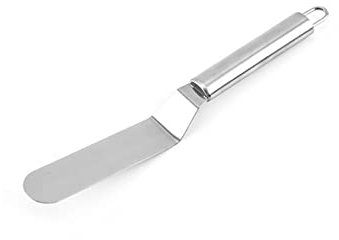 Spatule coudée en acier inoxydable pour glaçage de gâteau, outil de glaçage pour cupcakes, décoration de gâteaux, lissage de glaçage, glaçage de pâtisseries