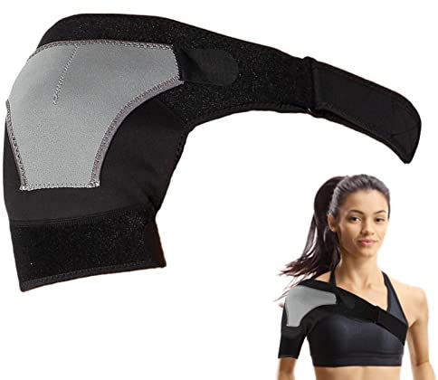 Eastuy Sport-Schulterstütze | Schulterbandage belüften,Komfortables Sportschutzzubehör mit einzelnen Schultergurten für die meisten Sportarten und sportlichen Aktivitäten