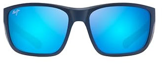 Maui Jim Unisex Sunglasses, Blue Hawaii amberjack DAR, 60/18/128