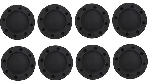 Uonlytech Reducción De Ruido para Lavadora 8 Piezas De Almohadillas Resistentes para Pedestal De Lavandería