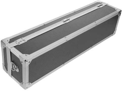 BAZEITFLOW Étui à Couteaux de Chef en Aluminium Noir avec Serrure à Combinaison Mallette de Rangement Rigide 8 Emplacements Protège-Couteaux Portable Cuisine et Camping Organiseur