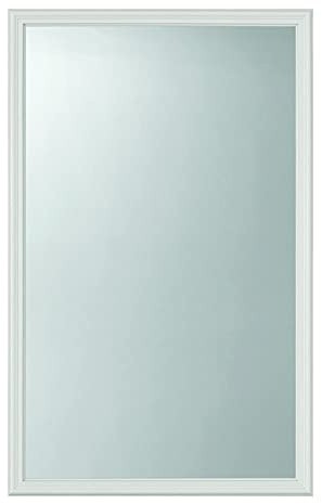 ODL Exterior Door Glass Replacement - Entry Door 24 x 38 Insert Glass Kit with Energy Efficient Low-E Double Pane Tempered Clear Glass - Home Improvement - White Frame
