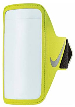 Nike Lean Oberarmband Neopren/Polyester Neongelb, Maße: 16cm, N.000.1324.719.OS