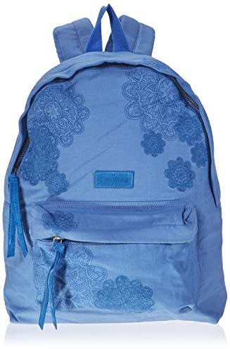 Desigual Damen Back_ellen Basic Backpack, Blau, Einheitsgröße EU
