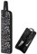 Beautyflier Funda Universal de Hierro Rizado, Lona Resistente al Calor y Soporte de Hierro Plano, Funda de Hierro Plano, Funda de Viaje para Viajes, Gimnasio o hogar (Flor Blanca y Negra)