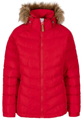 Trespass Womens Padded Hooded Casual Jacket Zip Off Hood Nadina