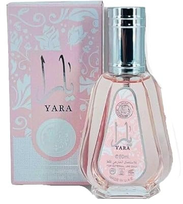 Eau de Parfum Yara Rose Latafa 50ml Parfum De Dubai Oud Femme