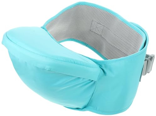 Toddmomy Babytragesitz Hüftsitz Babytragehocker Aus Hochwertiger Baumwolle Weichem Plüsch Für Kleinkinder Und Junge Mädchen Mit Seitentaschen Für Fläschchen Windeln Handys