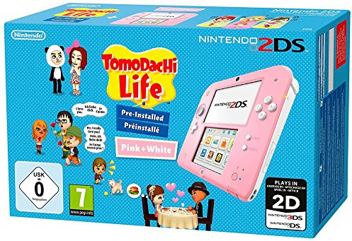 Nintendo 2DS - Konsole (Pink) + Tomodachi Life
