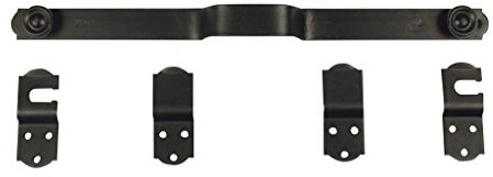 Torbel Barre sécurité à Bouton 120cm Noir