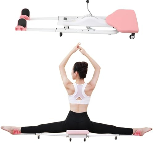 Macchina per allungare le gambe pieghevole, macchina per allungare le gambe per impieghi gravosi, versatile, flessibile, per casa e palestra.