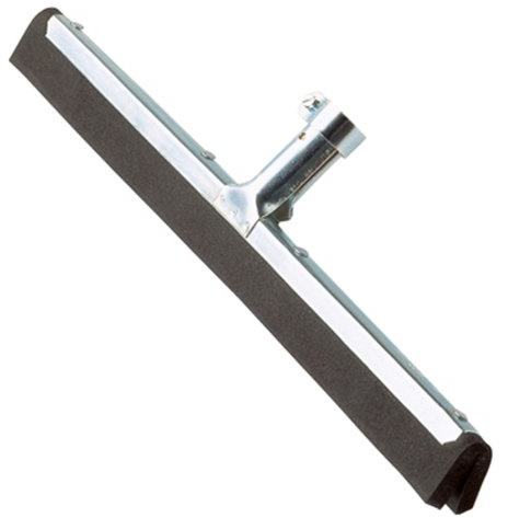 Ettore 61018 Wipe'n Dry Floor Squeegee, 18-Inch,Black, Rubber, 18 Inch