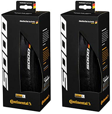 Continental GP 5000, 700x32C, Racing Bike Tires, Black, Folding, 0101626